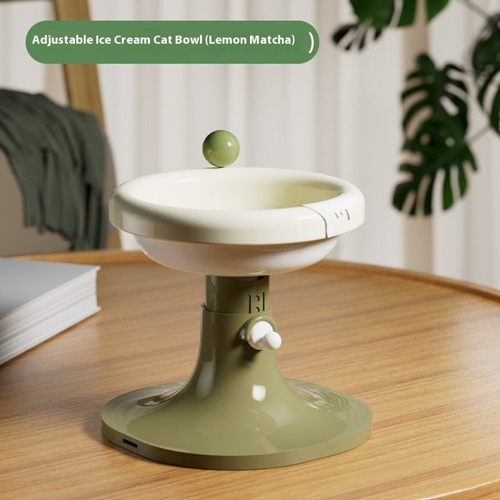 Lifting Ceramic Cat Feeding Bowl: Elevate Your Cat's Dining Experience