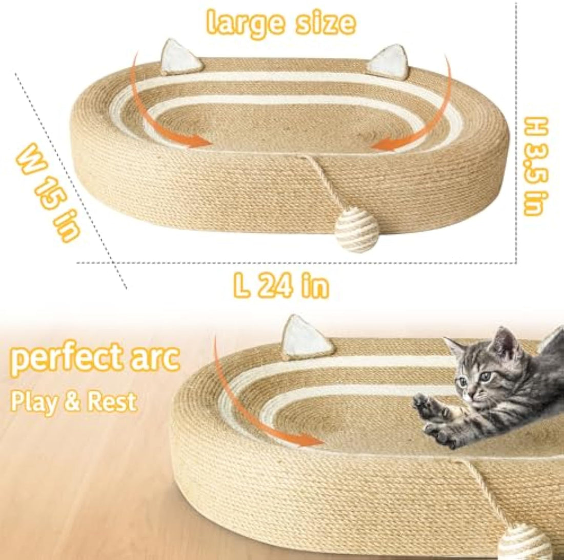 Cat Scratcher Bed 3 In 1 Sisal Cat