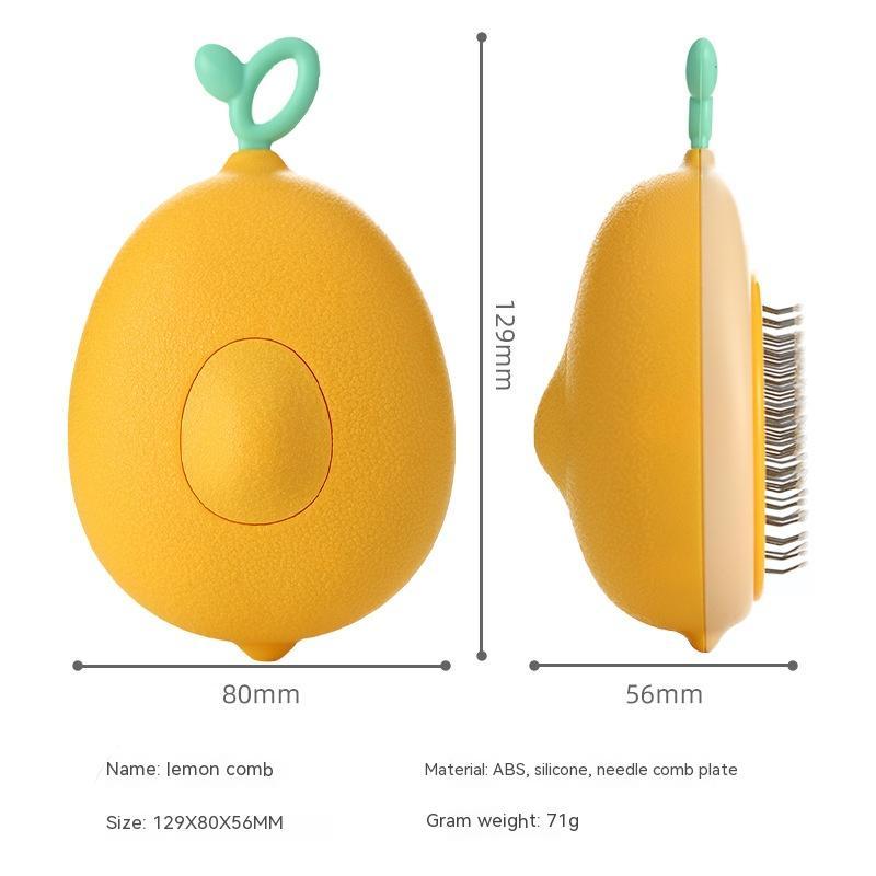 Avocado Shaped Dog Grooming Tool Pet Combs