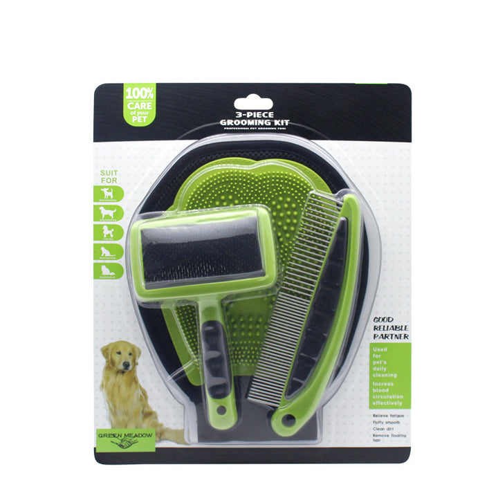 Pet Cleaning Set Pet Rake Comb