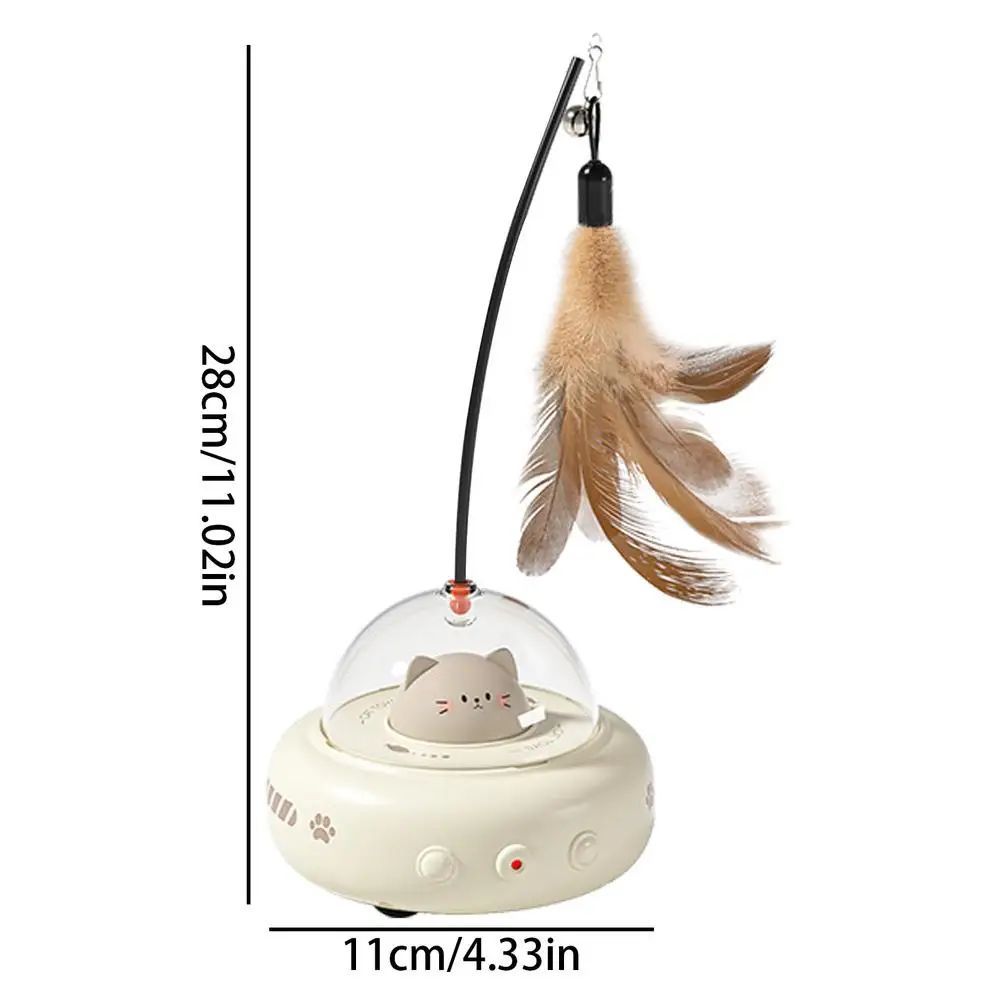 Interactive Toy Pet Toys With Feather