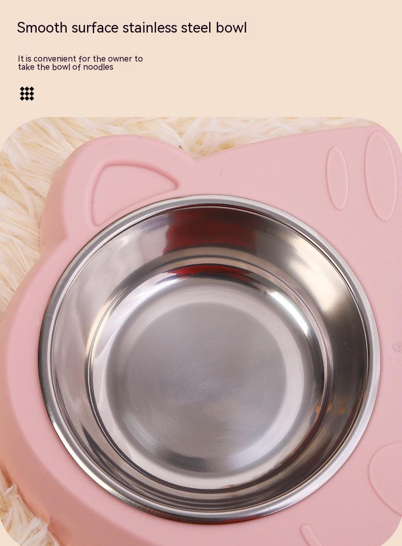 Cat Bowl Drinking Water Feeding Basin