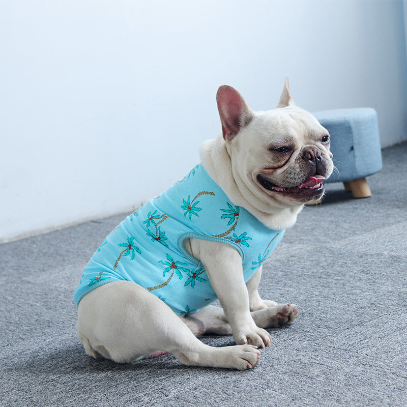 dog clothes summer thin cat Teddy