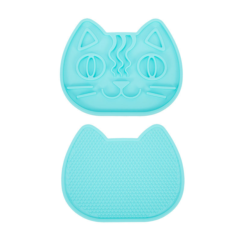 Tongue licking double-sided bowl