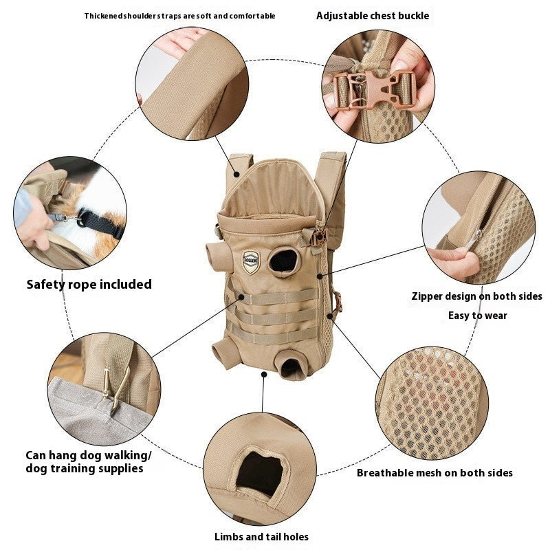 Medium Dog Special Breathable Backpack