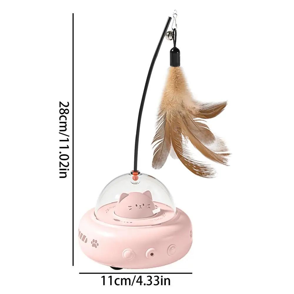 Interactive Toy Pet Toys With Feather