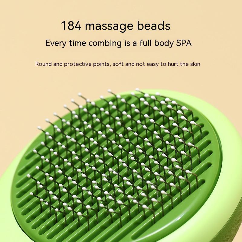 Avocado Shaped Dog Grooming Tool Pet Combs