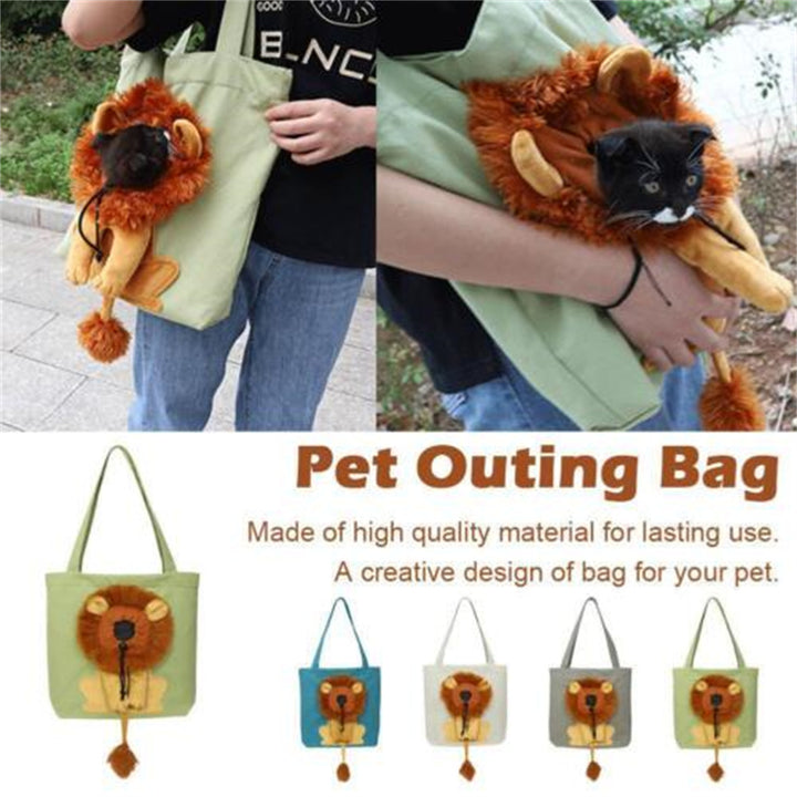 Soft Pet Carriers Lion Design Portable