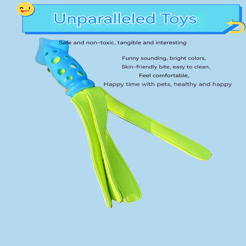 Chew Toy Teeth Cleaning Squeaky Cuttlefish