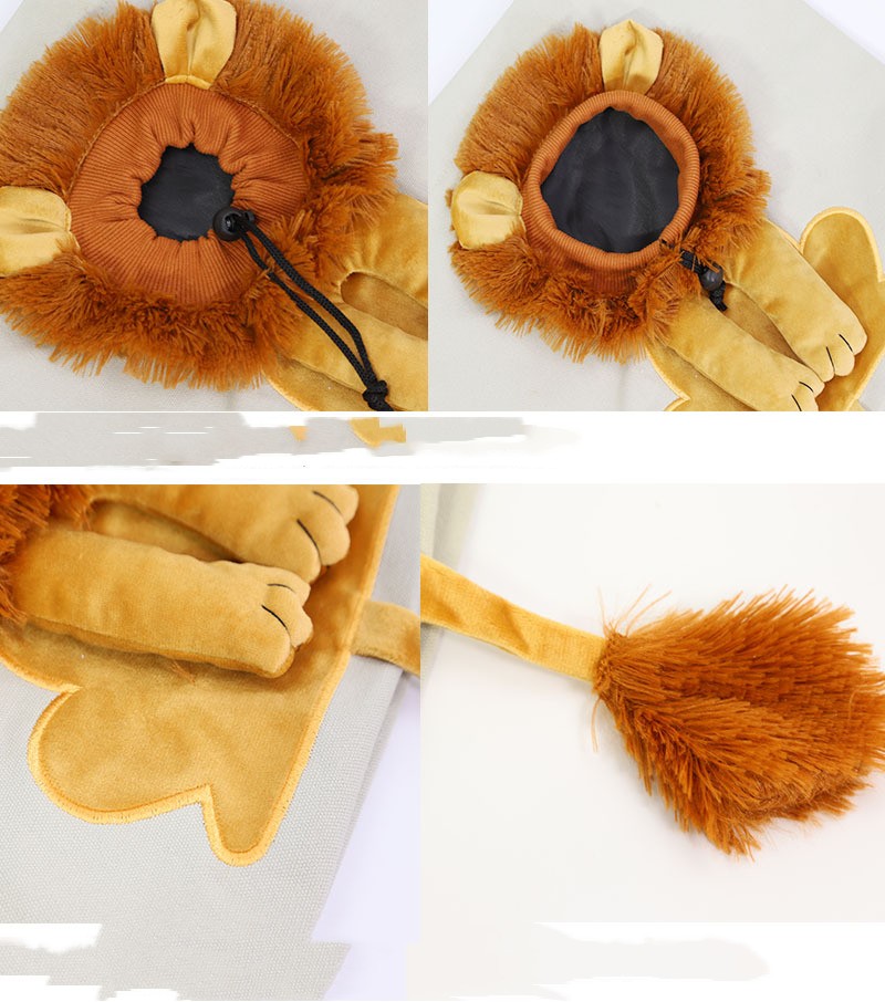 Soft Pet Carriers Lion Design Portable