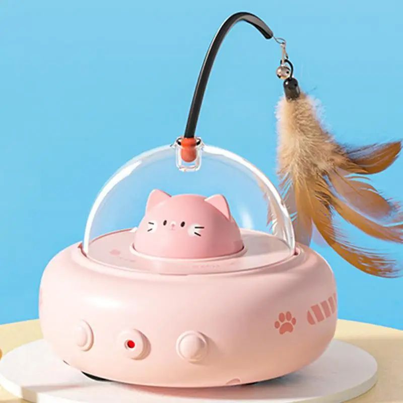 Interactive Toy Pet Toys With Feather