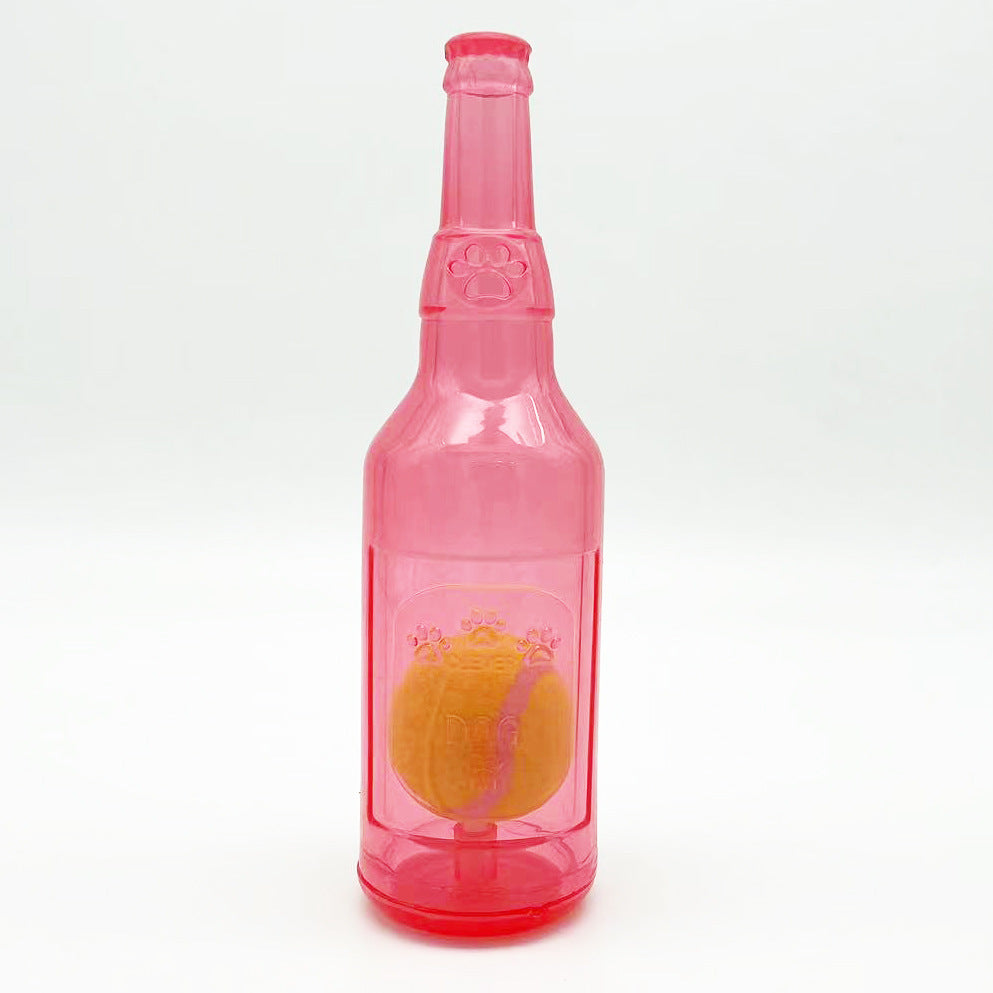 Water Bottle Dog Toy Squeaky Dog Toys