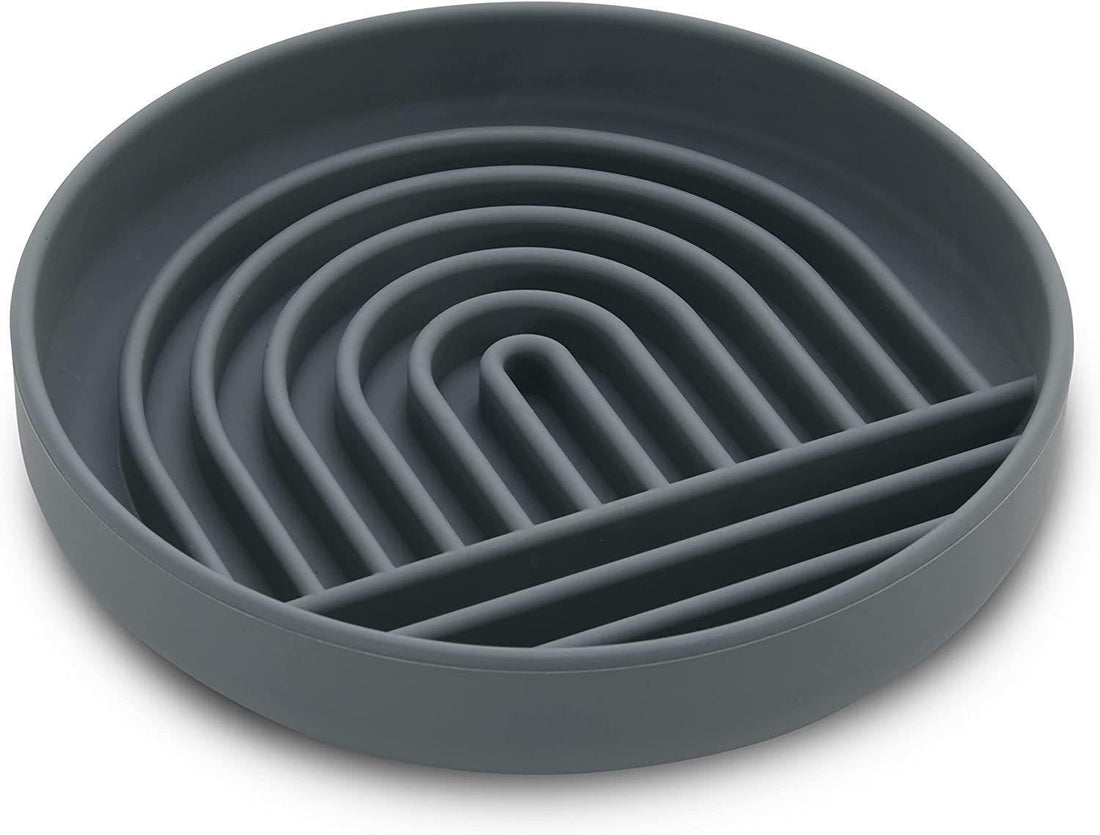 Pet Cat And Dog Simple Slow Feeding Bowl