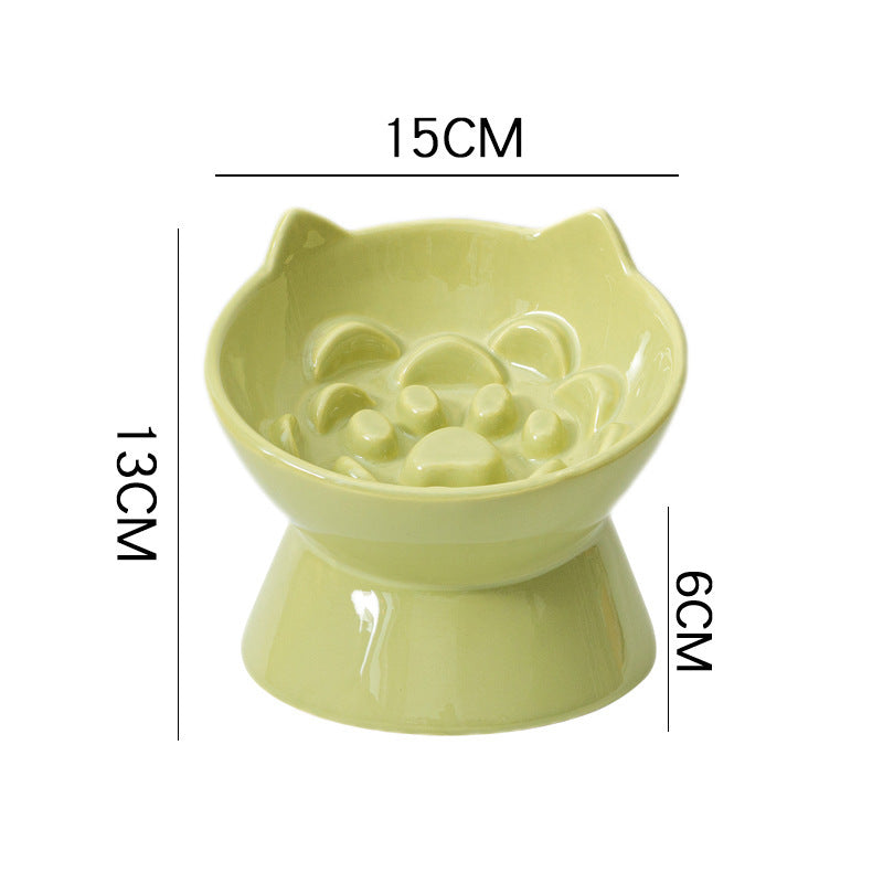 Ceramic Slow Feeding Bowl
