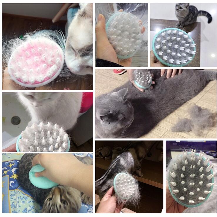 Cleaning Bath Brush Comb Dog Massage