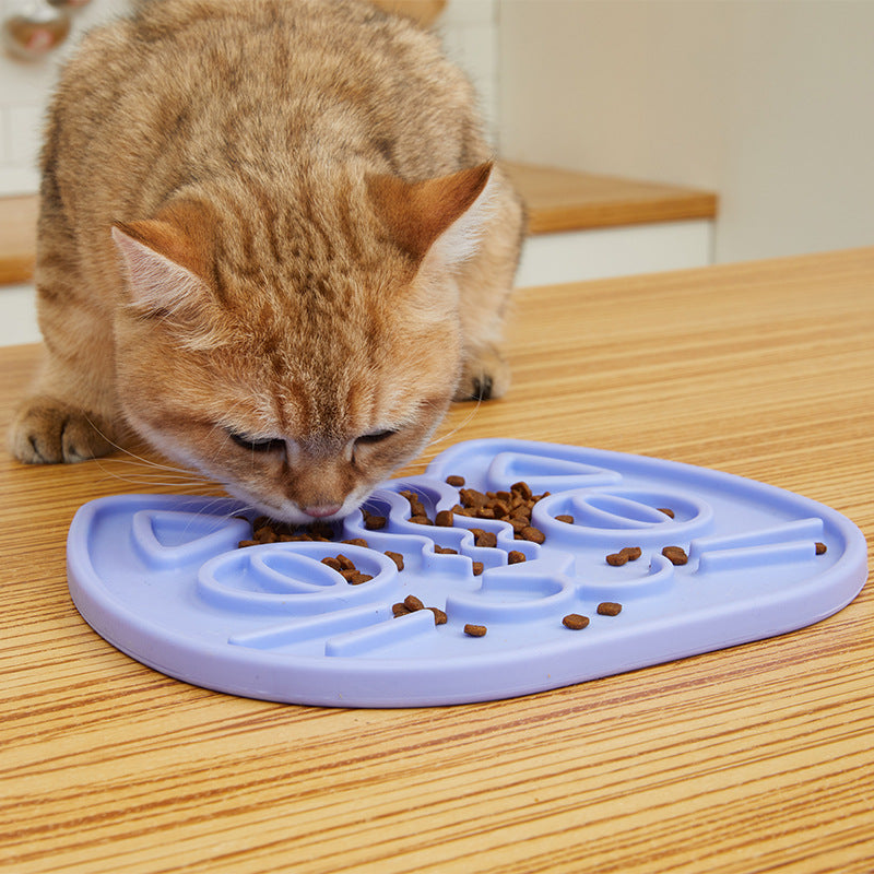 Tongue licking double-sided bowl
