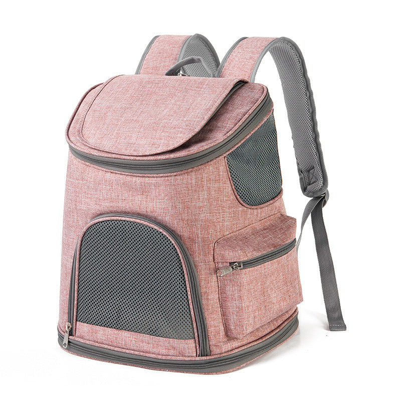 Portable Pet Backpack Dog Shoulder Pet Bag