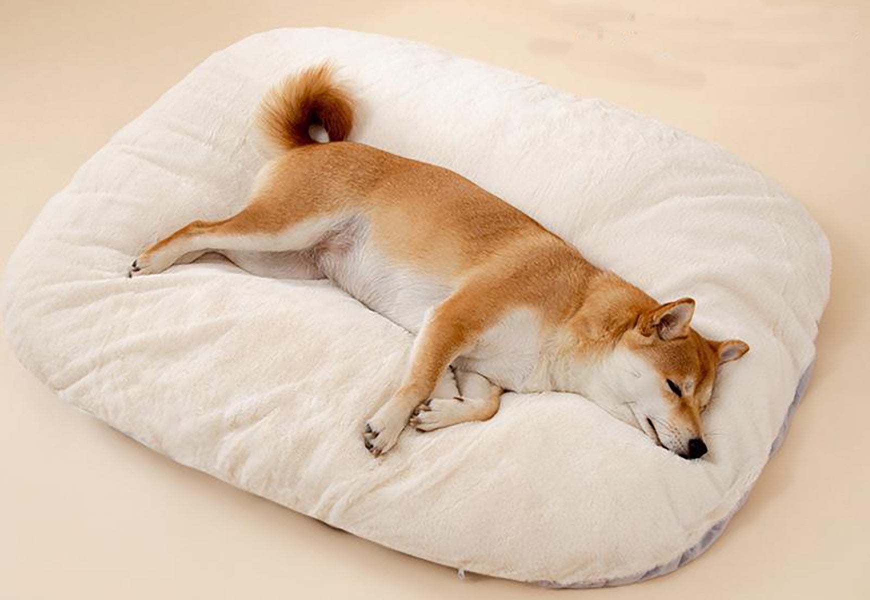 Oval Shape Bed Cushion For Large Dogs
