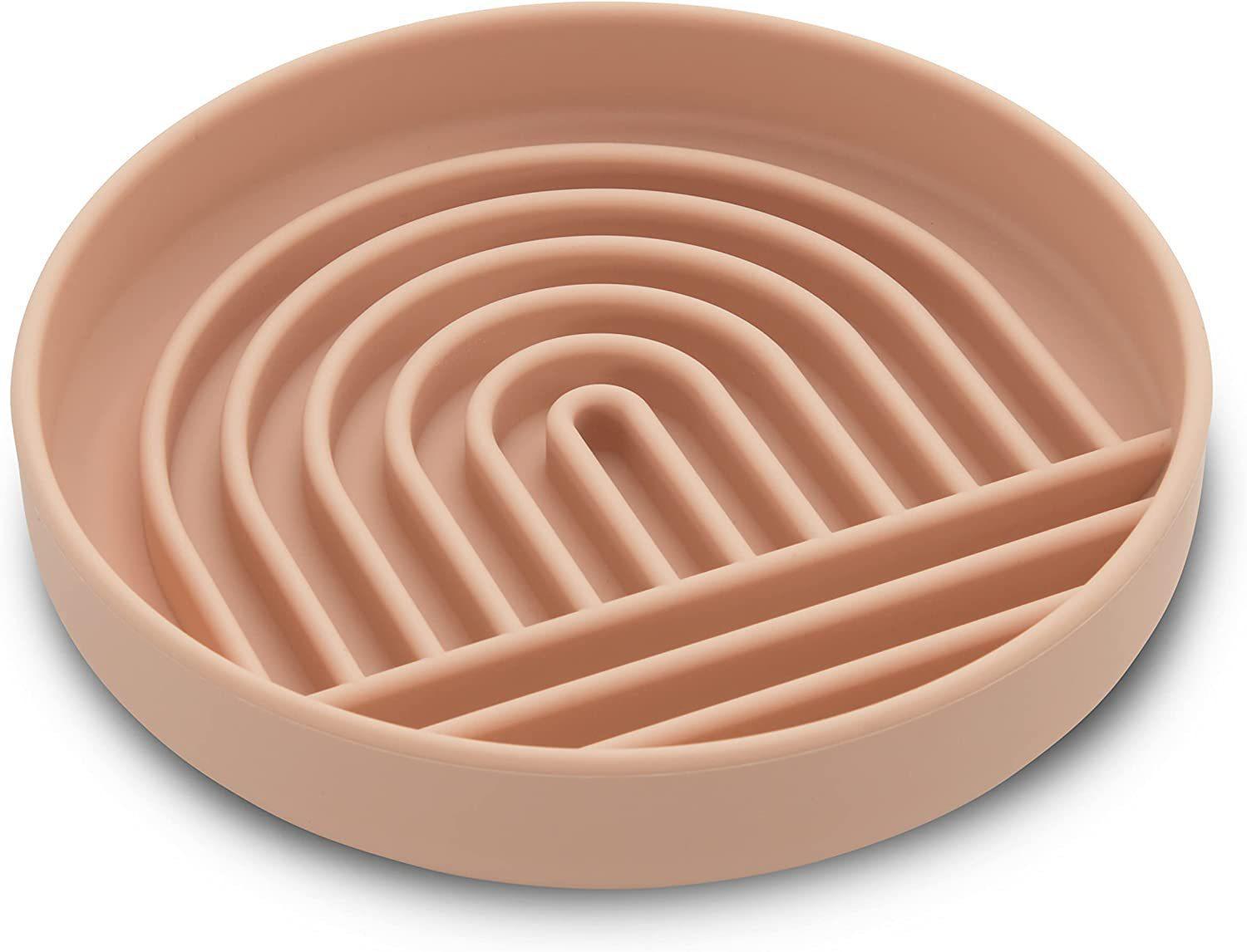Pet Cat And Dog Simple Slow Feeding Bowl