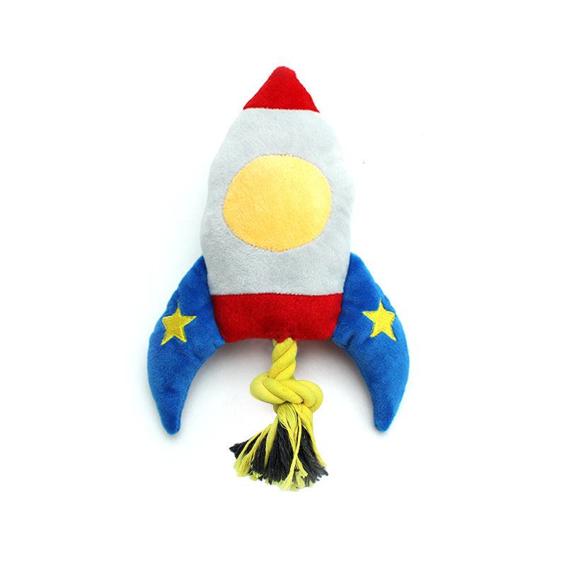 Dog Knot Plush Toy Cartoon Cotton Rope