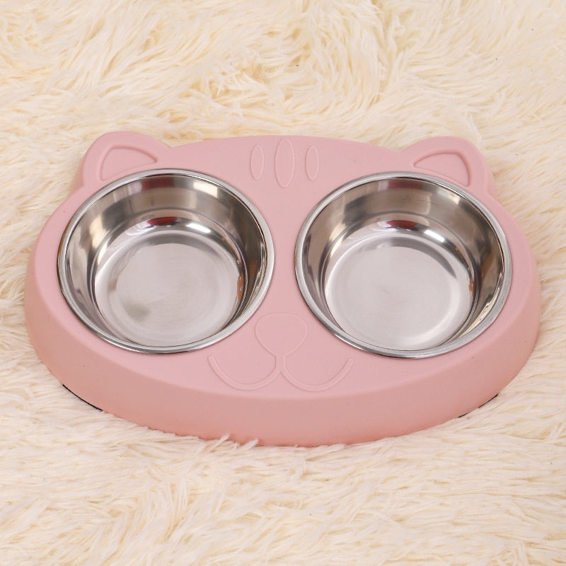 Cat Bowl Drinking Water Feeding Basin