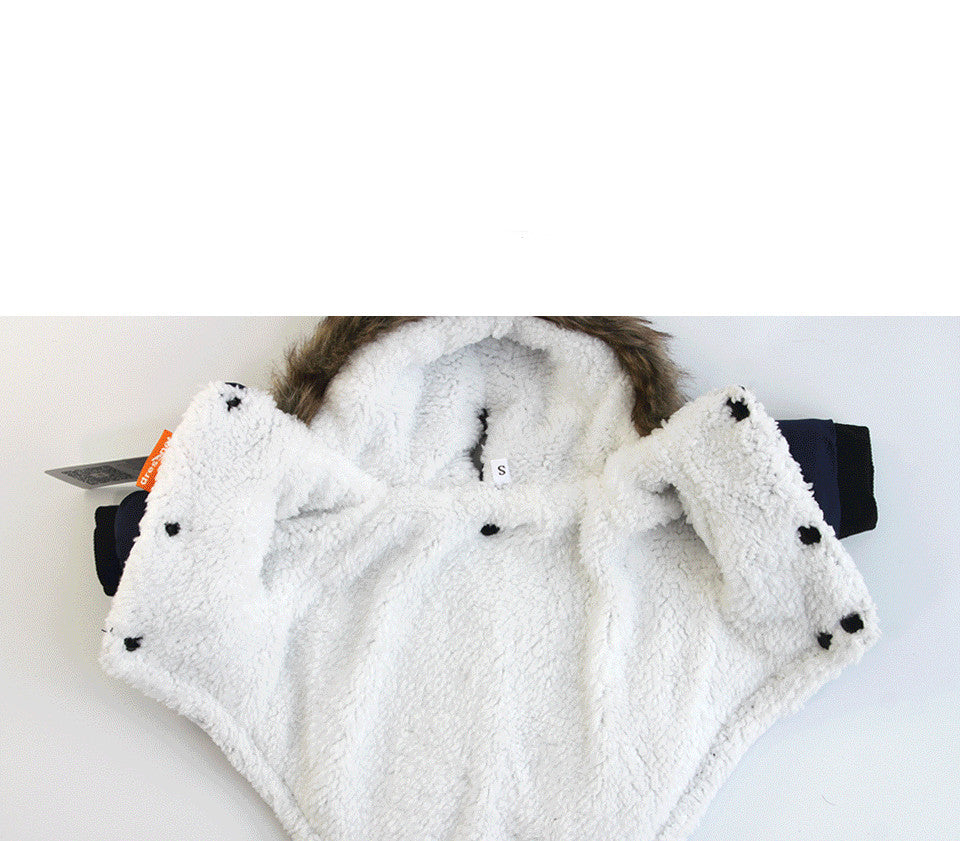 Pet Warm Coat  Rope Clothes