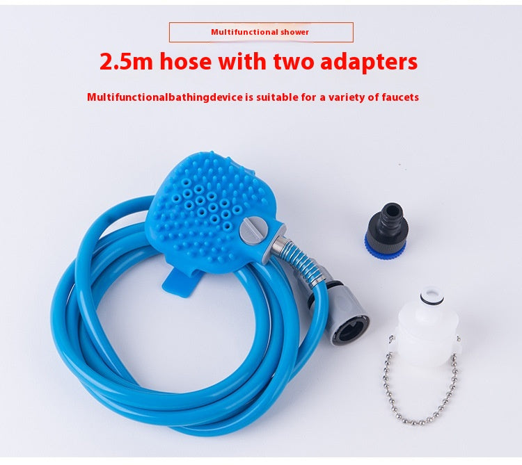 Outdoor Shower Dog Bath Silicone Nozzle