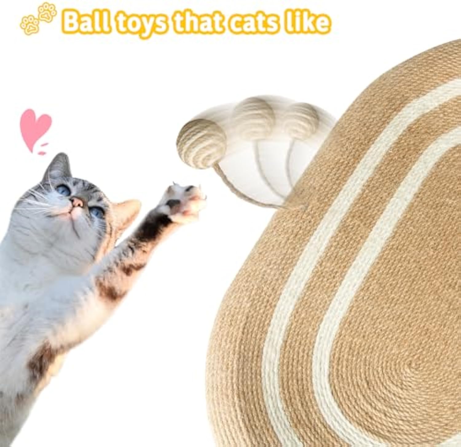 Cat Scratcher Bed 3 In 1 Sisal Cat