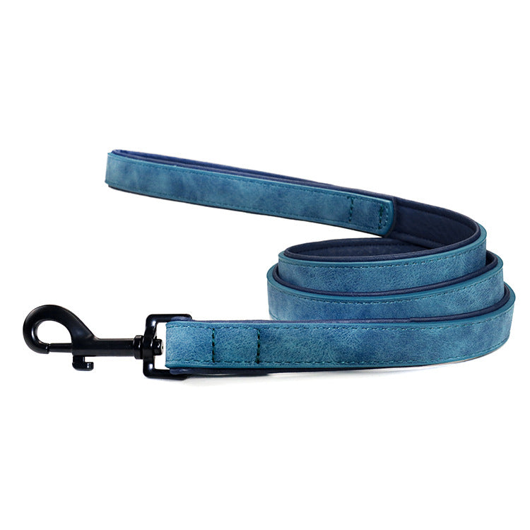Pet Dog Leash Pull-resistant Leather
