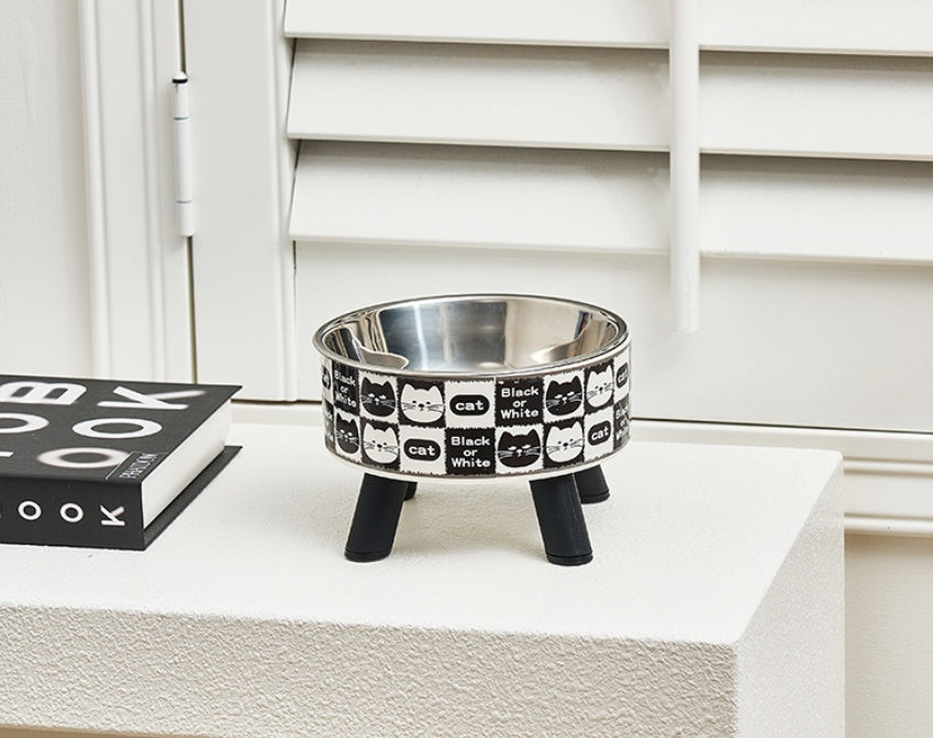 Stainless Steel Feeding Bowl With Neck Protection