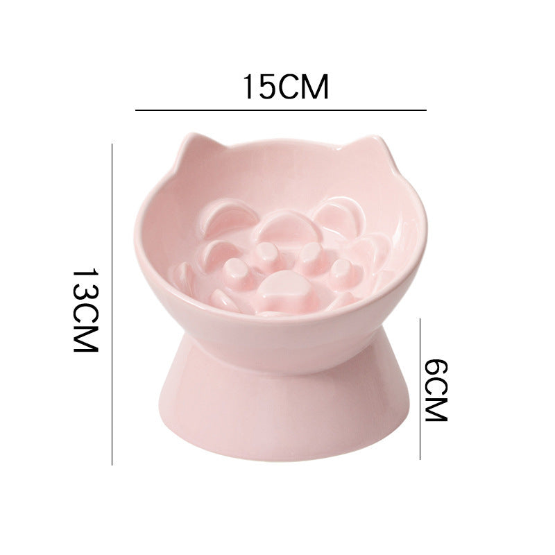Ceramic Slow Feeding Bowl