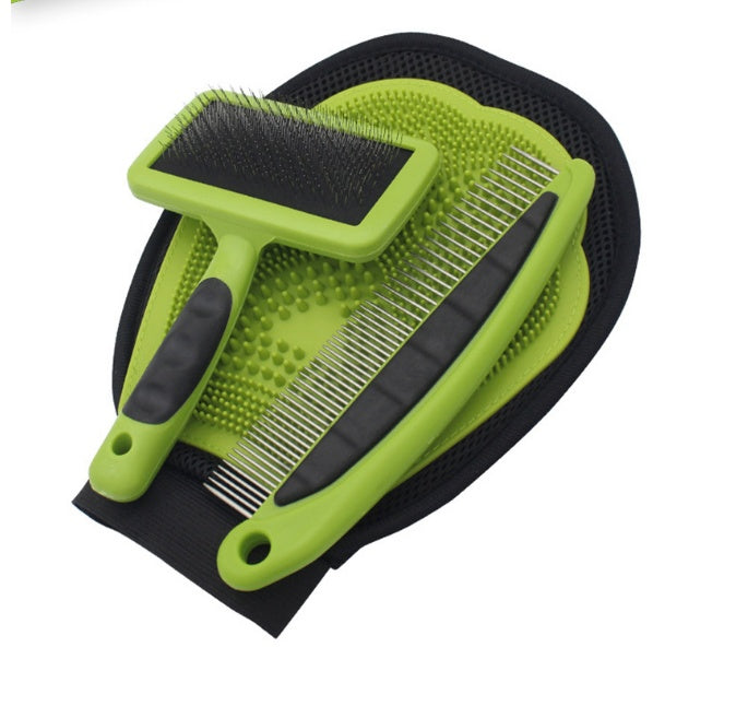 Pet Cleaning Set Pet Rake Comb