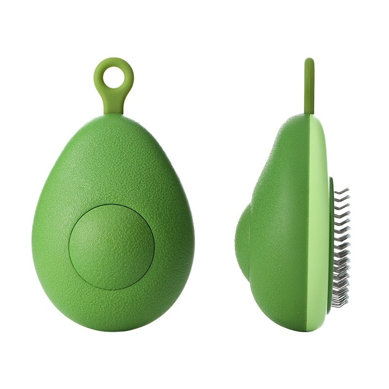 Avocado Shaped Dog Grooming Tool Pet Combs