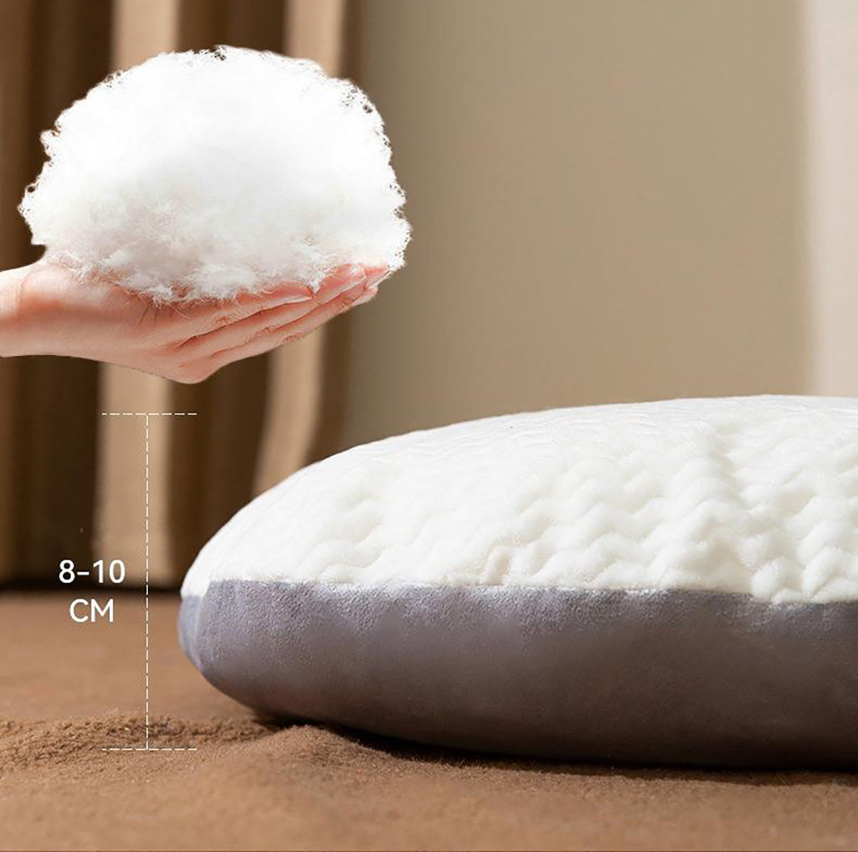 Oval Shape Bed Cushion For Large Dogs