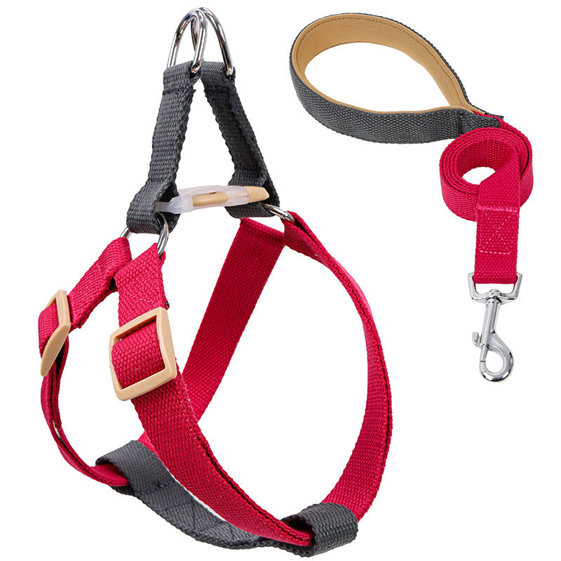 Drawstring Leash Vest-style Dog Leash