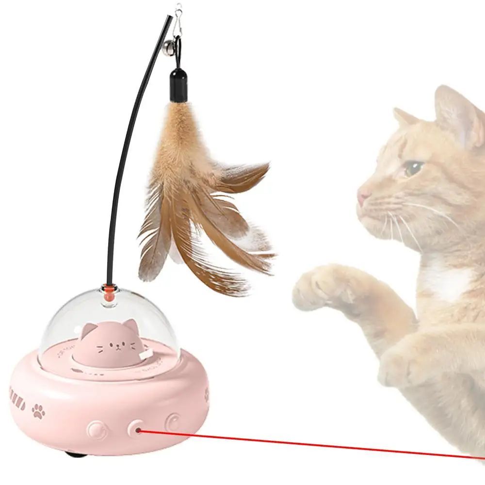 Interactive Toy Pet Toys With Feather