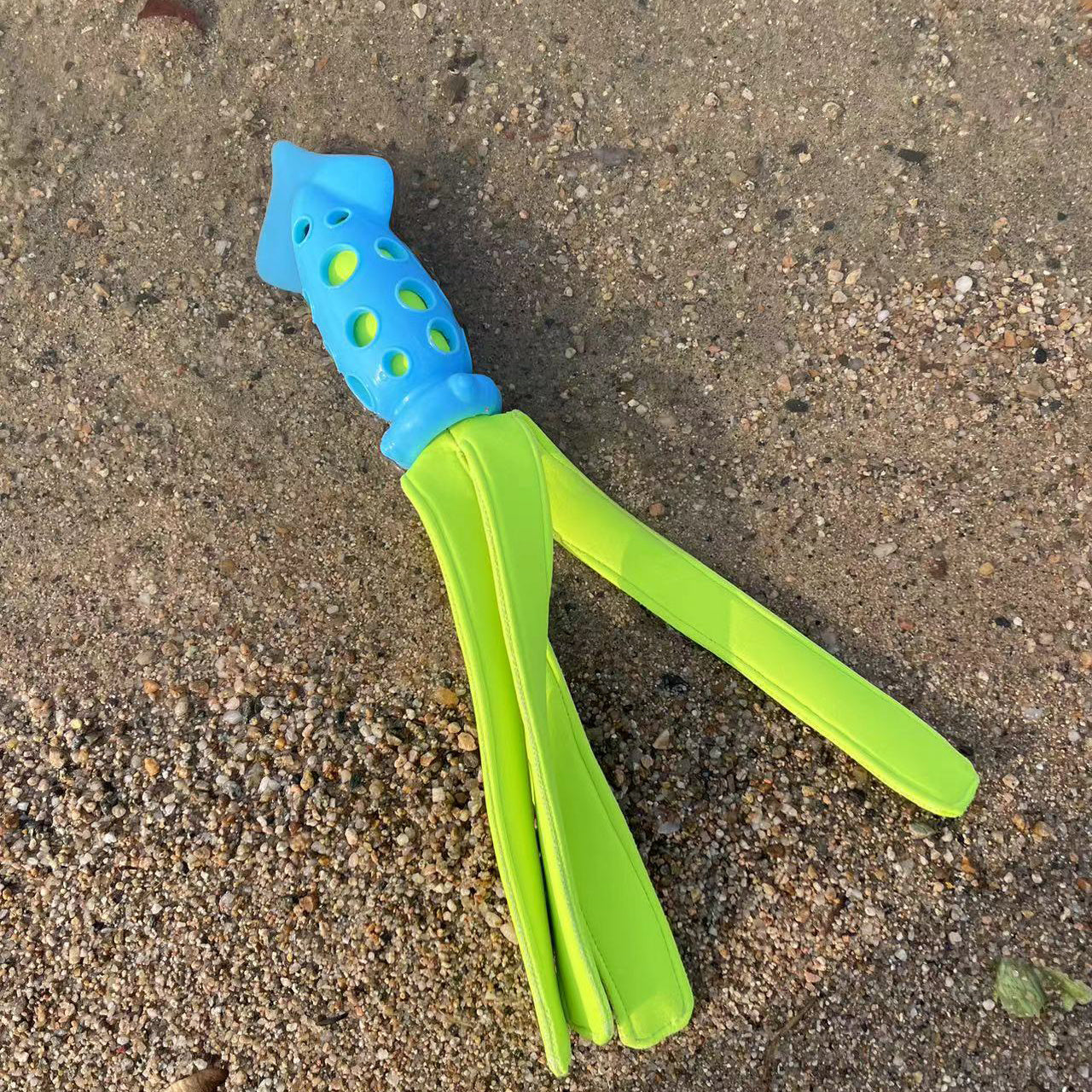 Chew Toy Teeth Cleaning Squeaky Cuttlefish