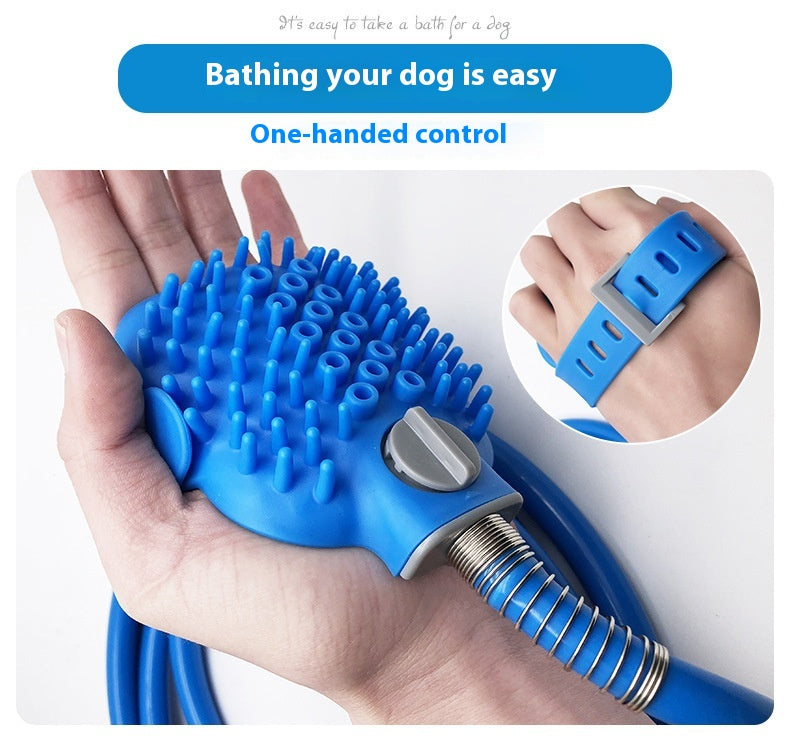 Outdoor Shower Dog Bath Silicone Nozzle