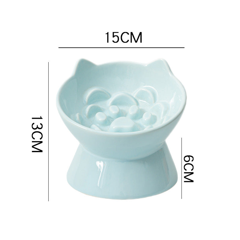 Ceramic Slow Feeding Bowl