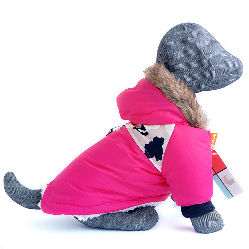 Pet Warm Coat  Rope Clothes