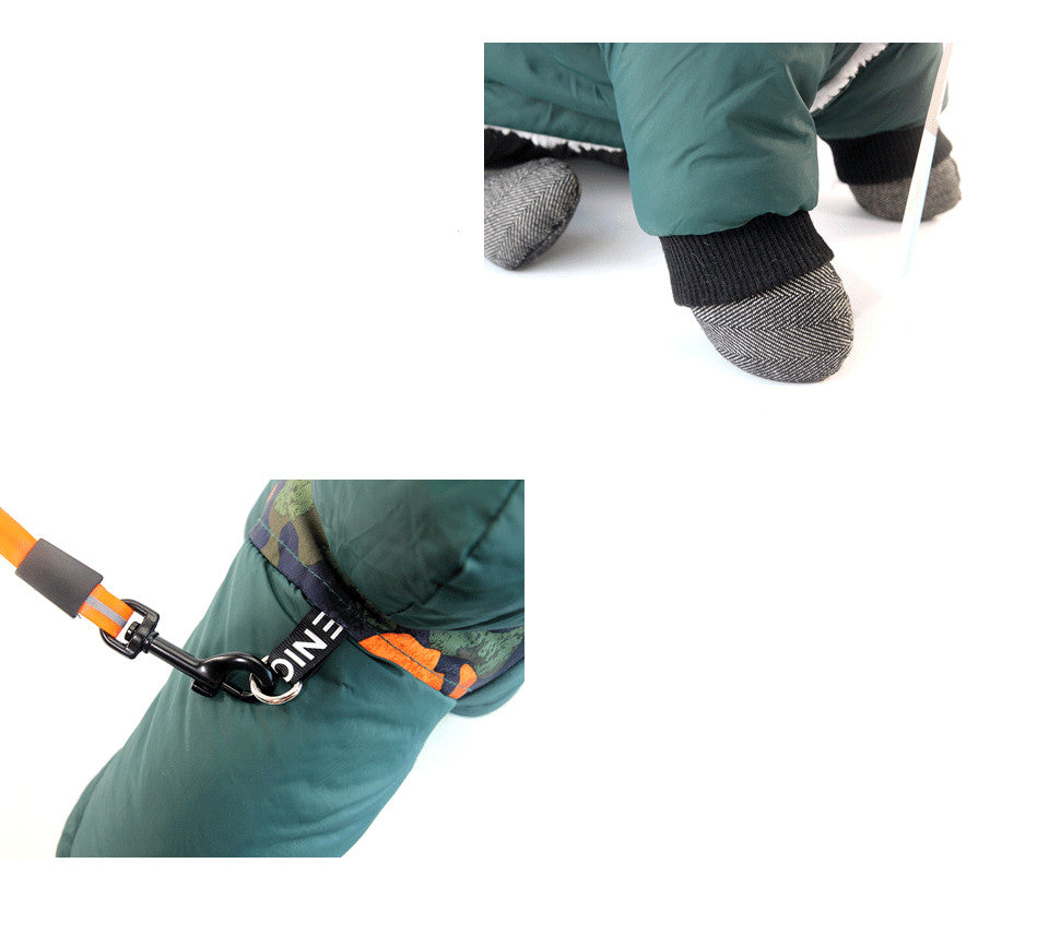 Pet Warm Coat  Rope Clothes