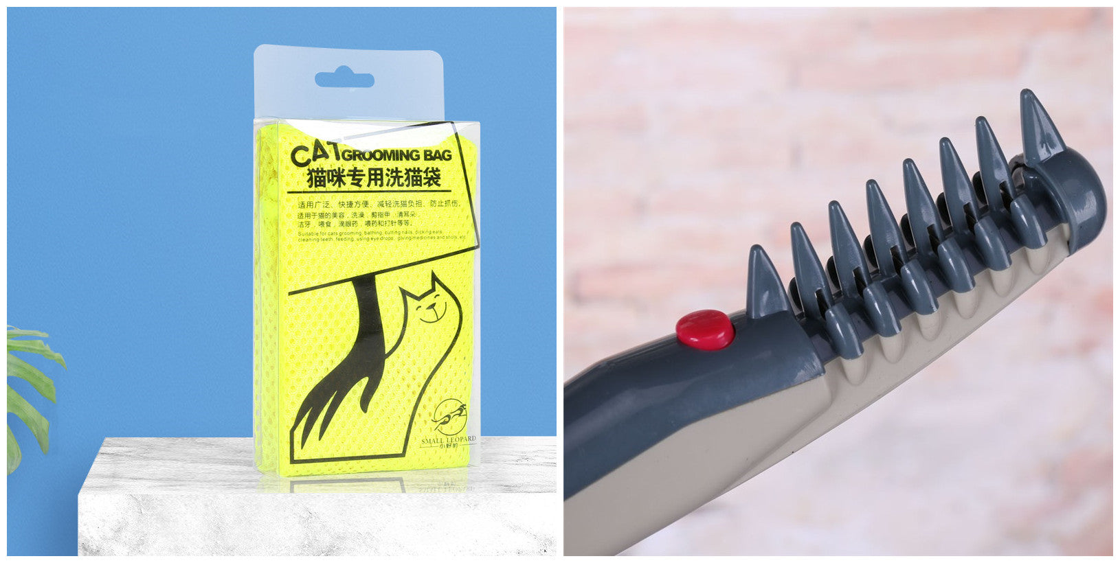 Anti-scratch Bite Pet Nail Clipper Cat Bag