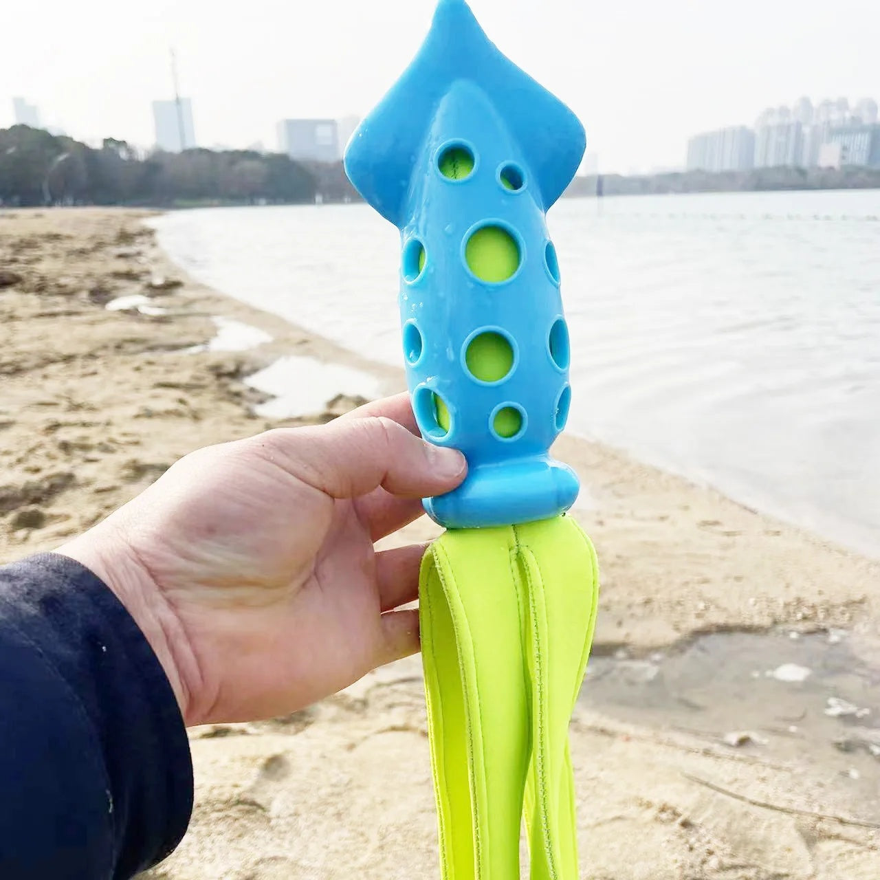 Chew Toy Teeth Cleaning Squeaky Cuttlefish