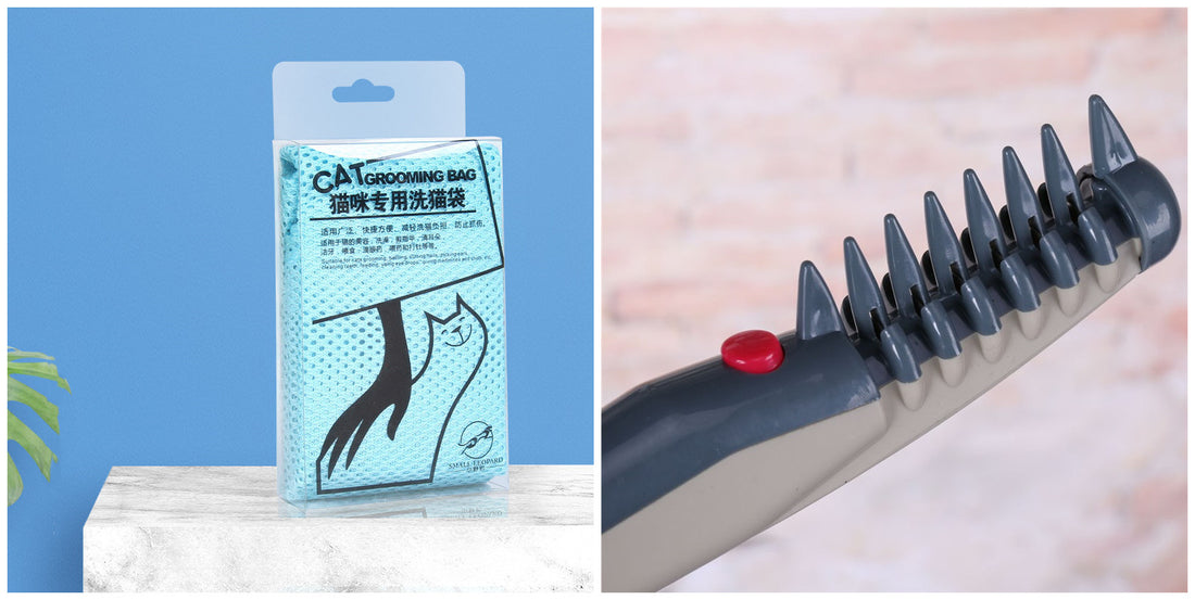 Anti-scratch Bite Pet Nail Clipper Cat Bag
